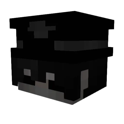 sl1ke Minecraft avatar head, 3D render