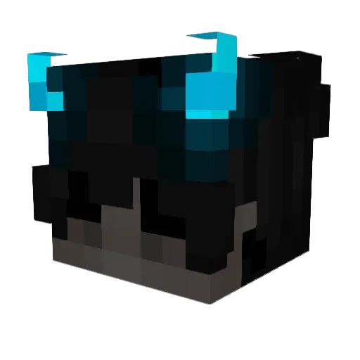 sl3yzi Minecraft avatar head, 3D render