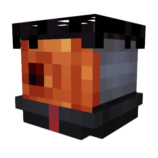 slaaywr Minecraft avatar head, 3D render