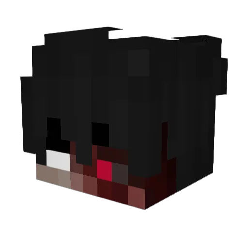 slaccyyyyyy Minecraft avatar head, 3D render