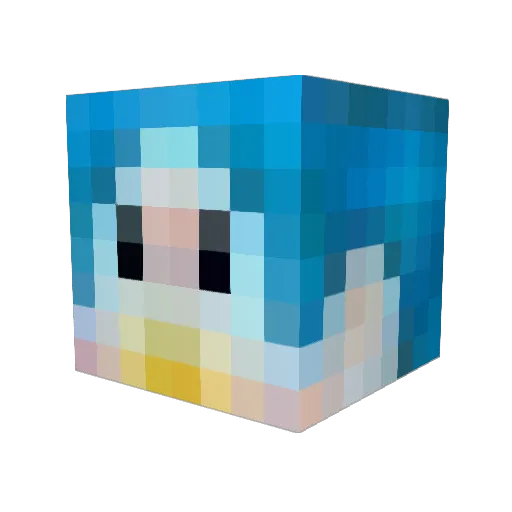 slade8513 Minecraft avatar head, 3D render