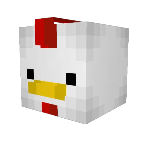 sladie19 Minecraft avatar head, 3D render