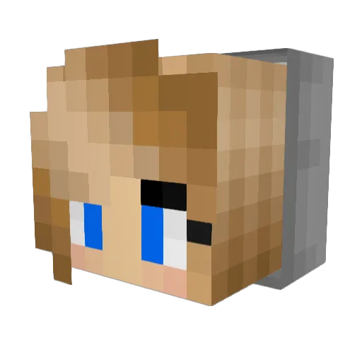 slahey2001 Minecraft avatar head, 3D render
