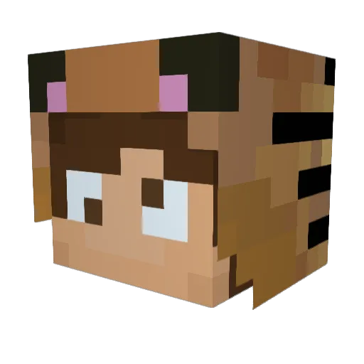 slainseeker123 Minecraft avatar head, 3D render