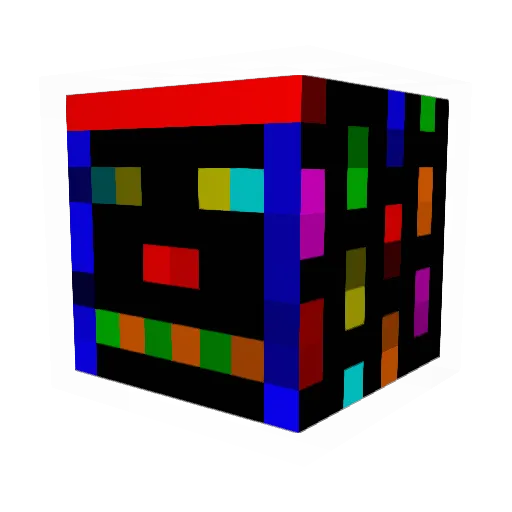 slam0 Minecraft avatar head, 3D render