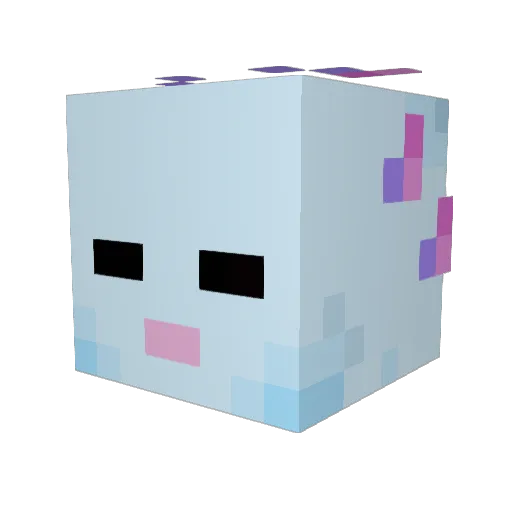 slanky1 Minecraft avatar head, 3D render