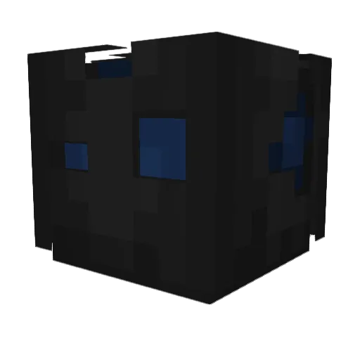 slapmyfuckingass Minecraft avatar head, 3D render