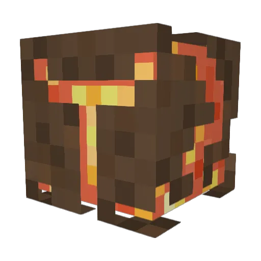 slappindix Minecraft avatar head, 3D render