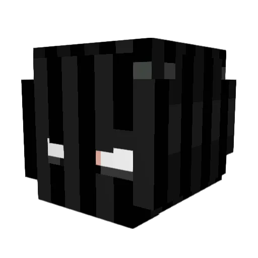 slarpast Minecraft avatar head, 3D render