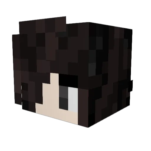 slash0919 Minecraft avatar head, 3D render