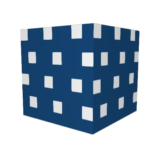 slash730 Minecraft avatar head, 3D render