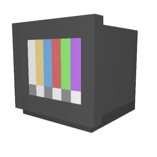 slashertron Minecraft avatar head, 3D render