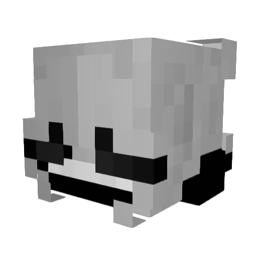 slashuthjq Minecraft avatar head, 3D render
