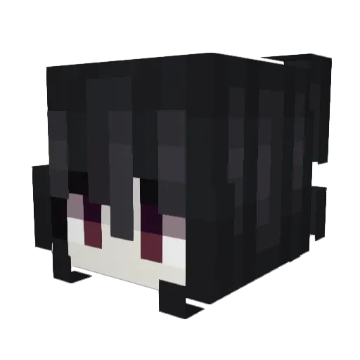 slattysougly Minecraft avatar head, 3D render