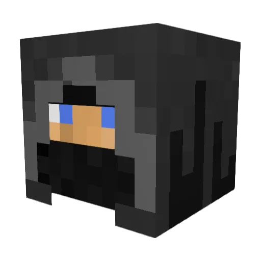 slav3201 Minecraft avatar head, 3D render