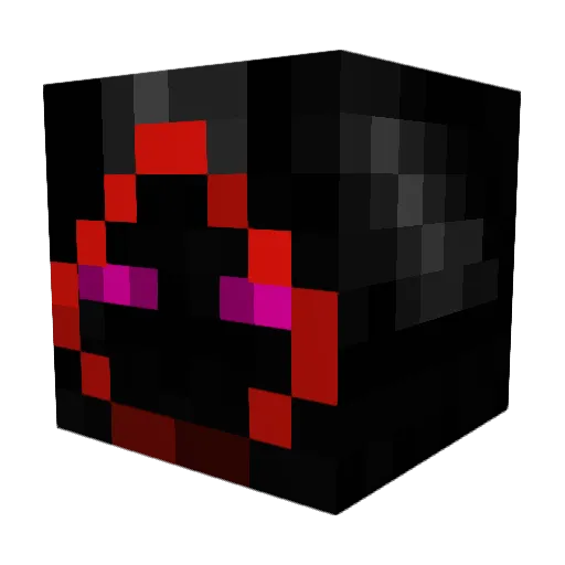 slavabod Minecraft avatar head, 3D render