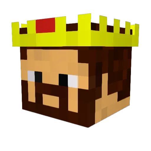 slavatop1gg Minecraft avatar head, 3D render