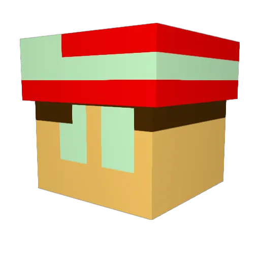 slavedriver135 Minecraft avatar head, 3D render