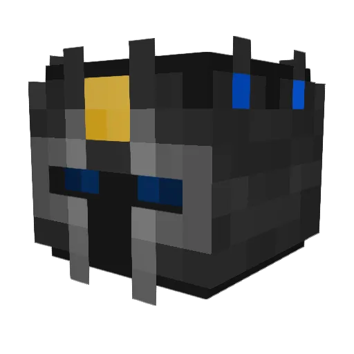 slavosu Minecraft avatar head, 3D render
