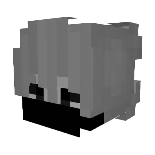 slay1230 Minecraft avatar head, 3D render