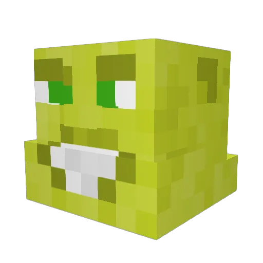 slayaaa_07 Minecraft avatar head, 3D render