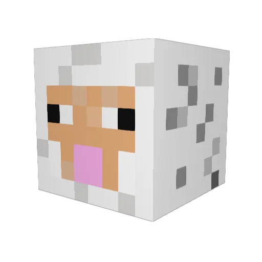 slayer224 Minecraft avatar head, 3D render