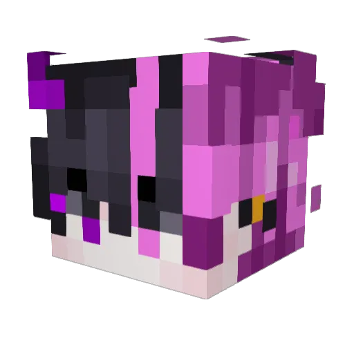 slayergw Minecraft avatar head, 3D render