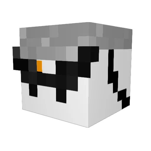 slayerofall Minecraft avatar head, 3D render
