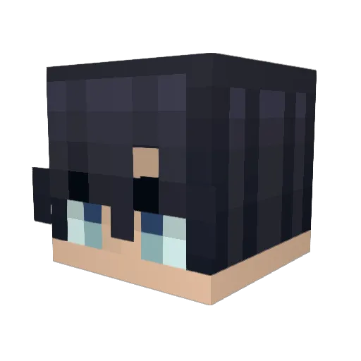 slayloveslrf Minecraft avatar head, 3D render
