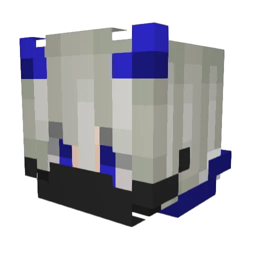 slayo6k Minecraft avatar head, 3D render