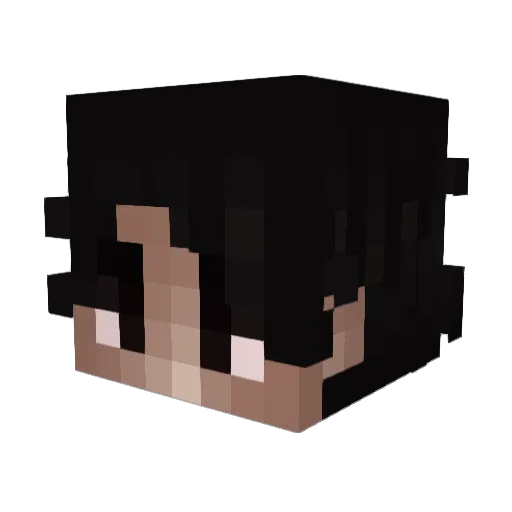 slaysoqlf Minecraft avatar head, 3D render