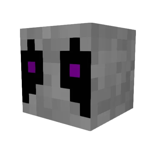 sleachga Minecraft avatar head, 3D render