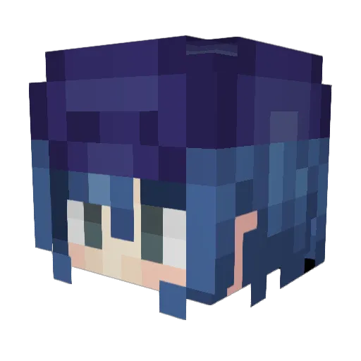 sleebyvita Minecraft avatar head, 3D render