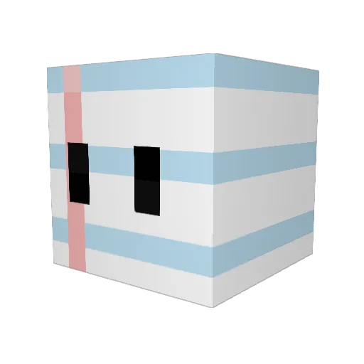 sleep6861 Minecraft avatar head, 3D render