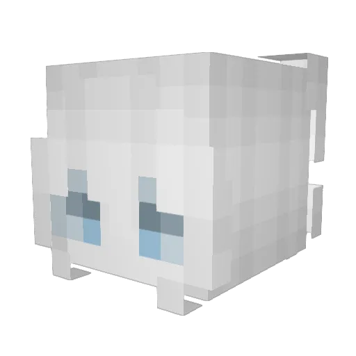 sleep_5st4r Minecraft avatar head, 3D render