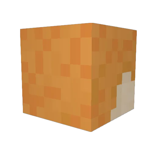 sleepdfish Minecraft avatar head, 3D render