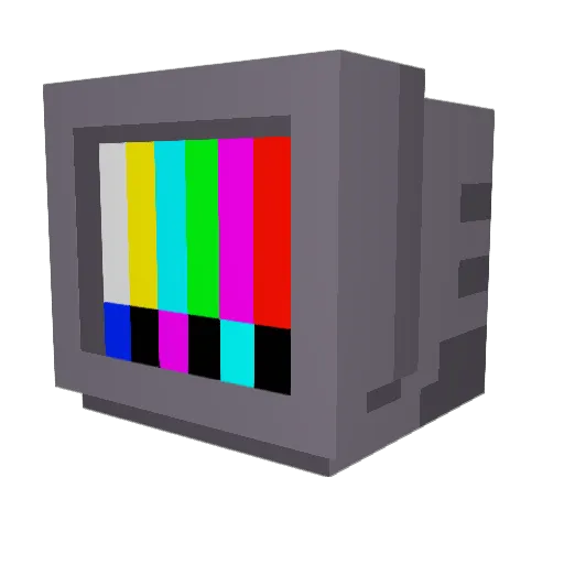 sleepeglitch Minecraft avatar head, 3D render