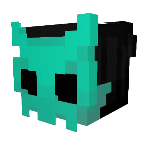 sleeper_1115 Minecraft avatar head, 3D render