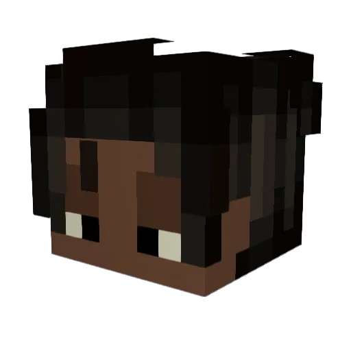 sleeper_mo Minecraft avatar head, 3D render