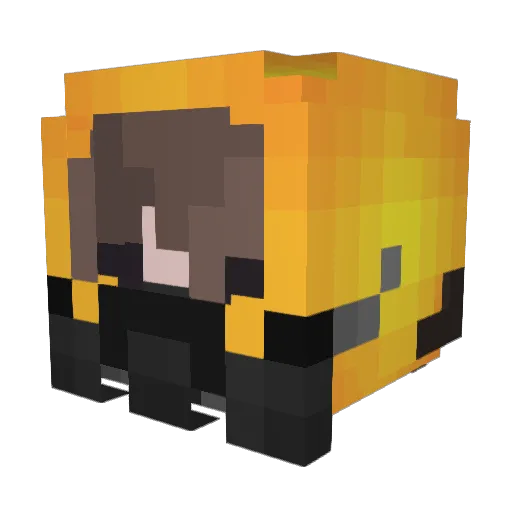 sleeping_lads Minecraft avatar head, 3D render