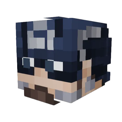 sleepingbear13 Minecraft avatar head, 3D render