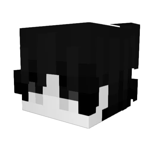 sleepv Minecraft avatar head, 3D render