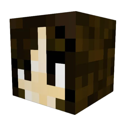 sleepwalker69 Minecraft avatar head, 3D render