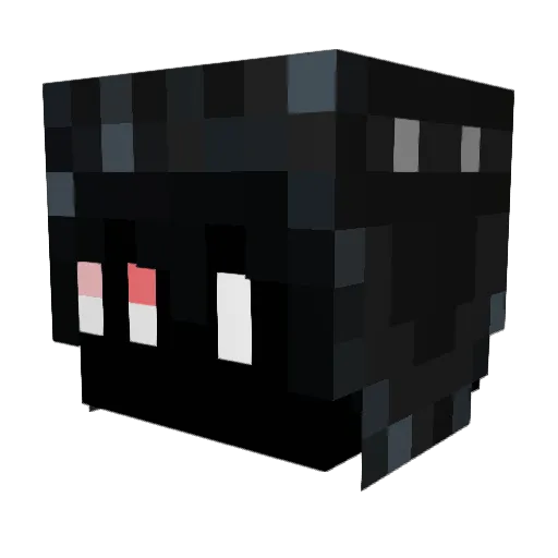 sleepybreadd Minecraft avatar head, 3D render