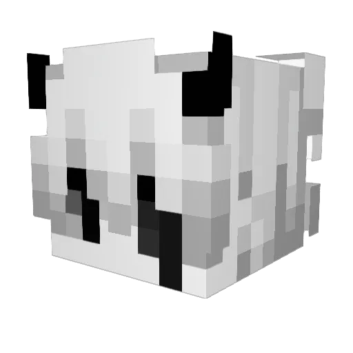 sleepyhuud Minecraft avatar head, 3D render