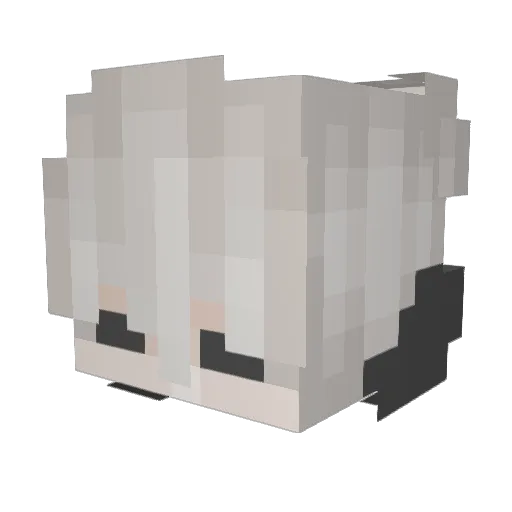 sleepys0up Minecraft avatar head, 3D render