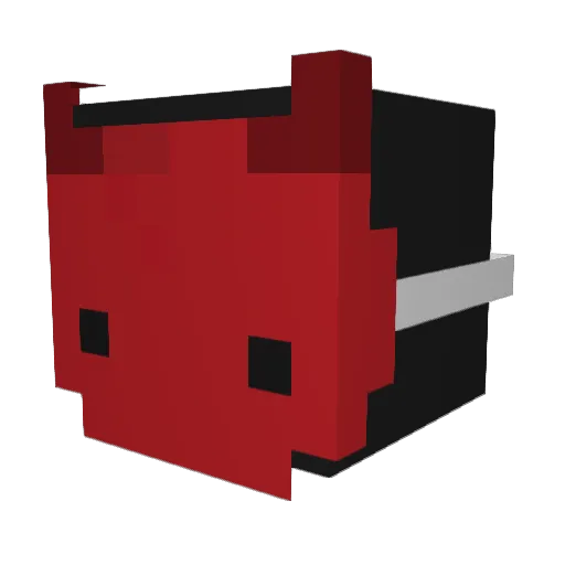 sleepysins Minecraft avatar head, 3D render