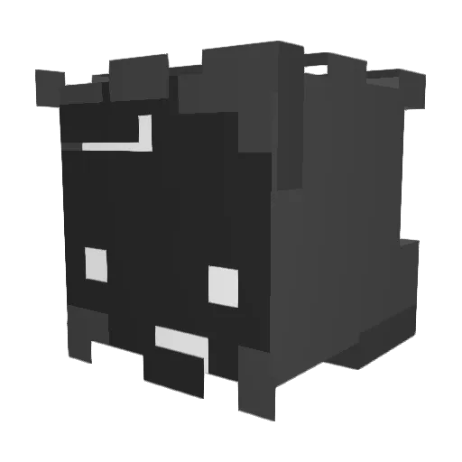 sleepyslaver Minecraft avatar head, 3D render
