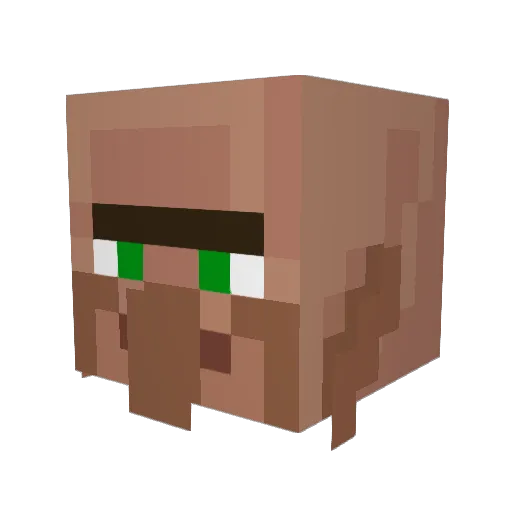 sleepyy1111 Minecraft avatar head, 3D render