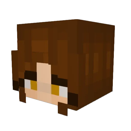 sleepyybre Minecraft avatar head, 3D render